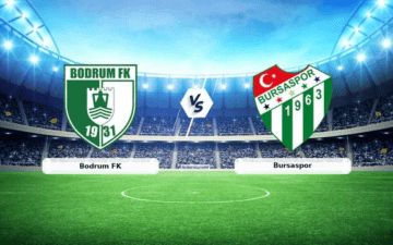 Bodrum FK Bursaspor maçı
