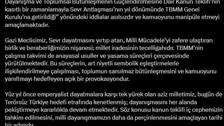 Sevr Yıl Dönümü