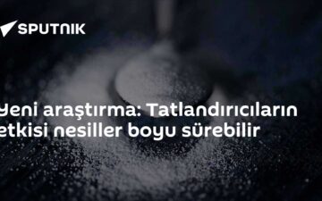 tatlandırıcıların etkisi