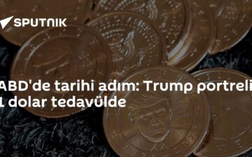 Trump portreli 1 dolar