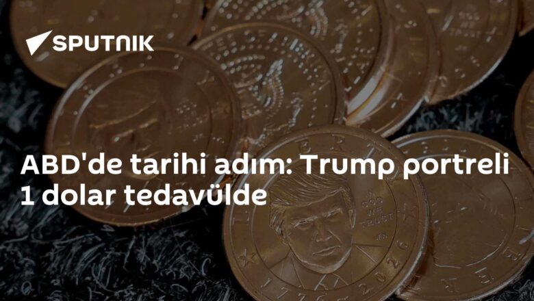 Trump portreli 1 dolar